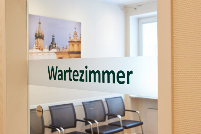 Praxisfotografie Wartezimmer