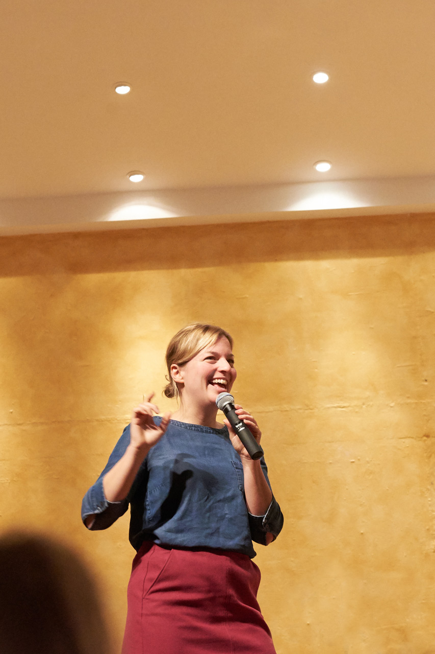 Ebentfotografie: Wahlveranstaltung mit Katharina Schulze - Grüne